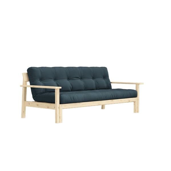Unwind Bäddsoffa Natur/Petrol Blue 218cm