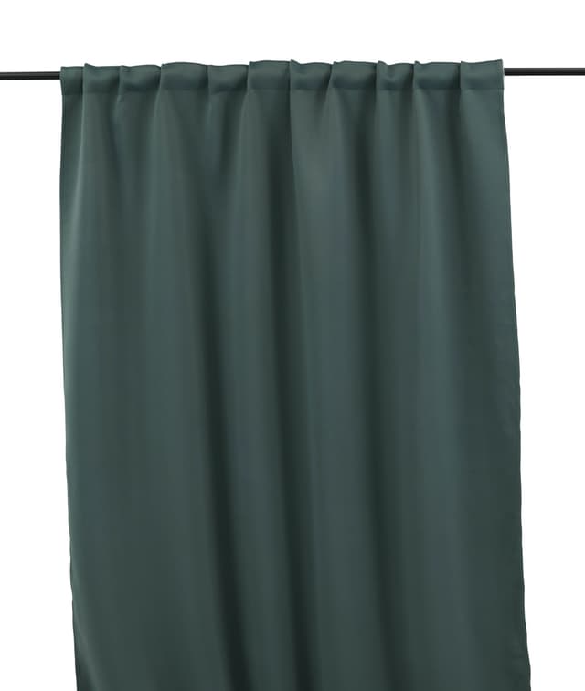 Melissa Mörkläggande Gardinlängd Grön 290cm 2-pack