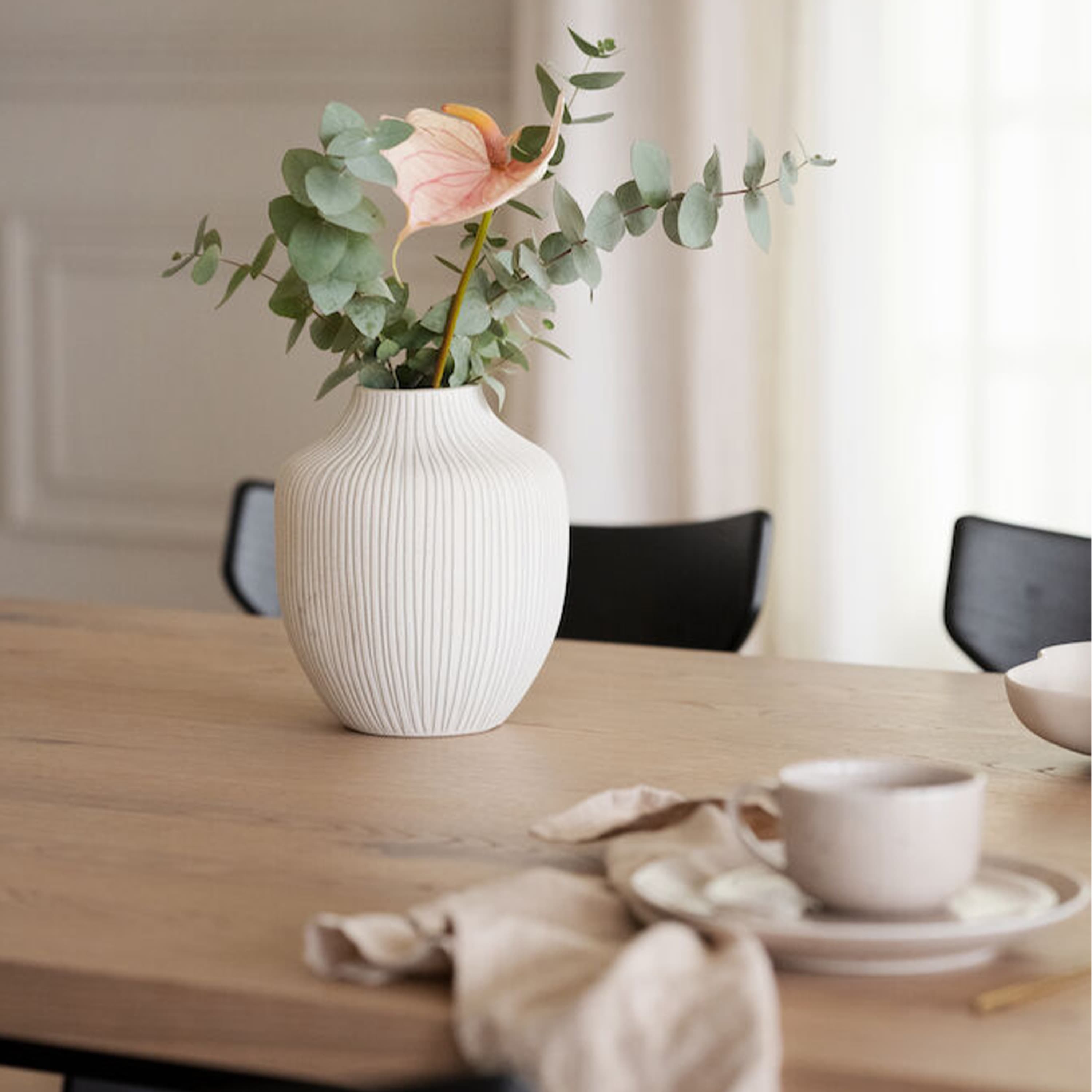 Winnipeg Matbord Vitpigmenterad Ek 200cm