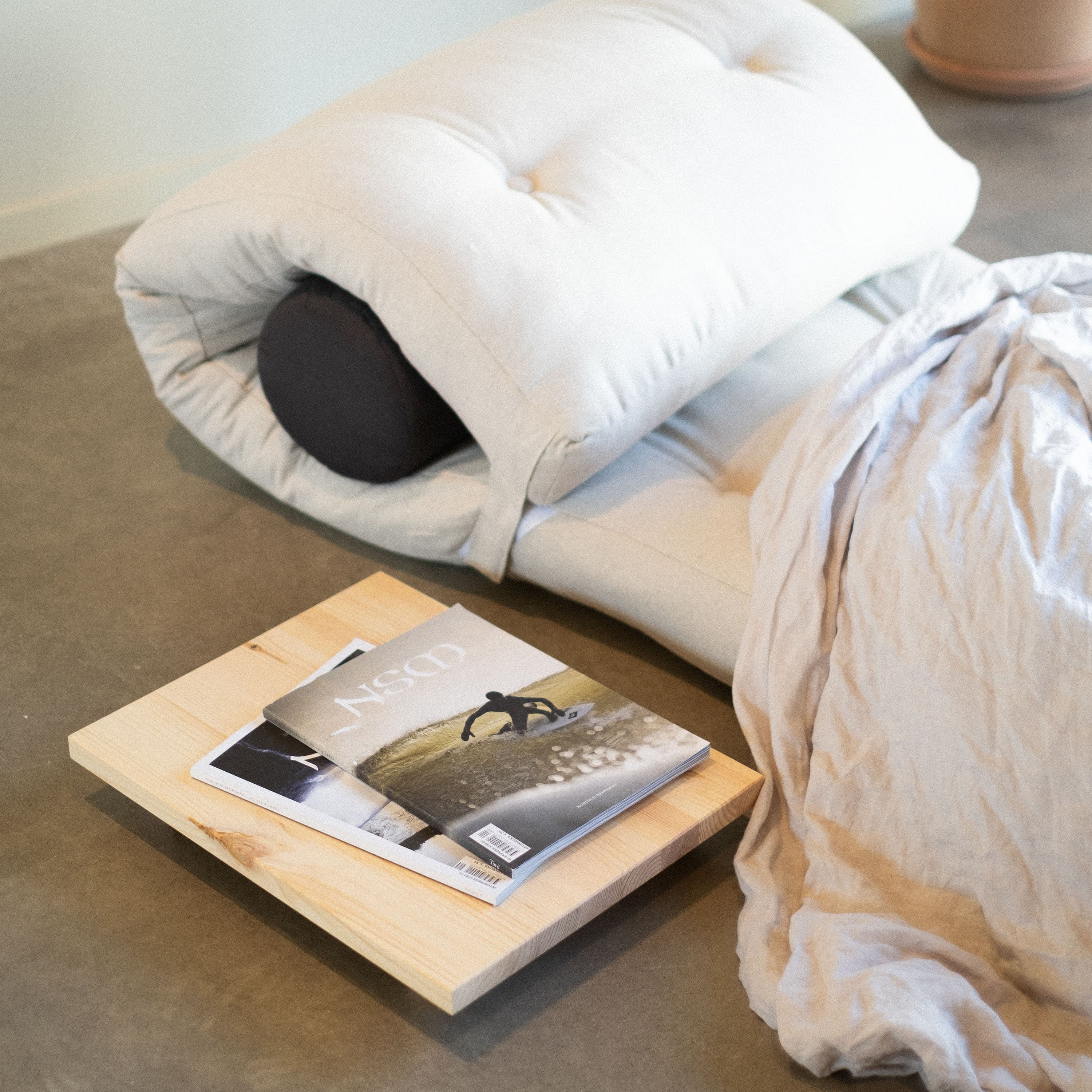 Dock Sängbord Natur 34x45 2-pack