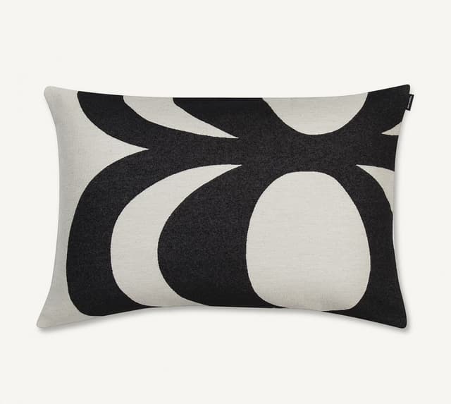 Kaivo Kuddfodral Svart/Vit 40x60