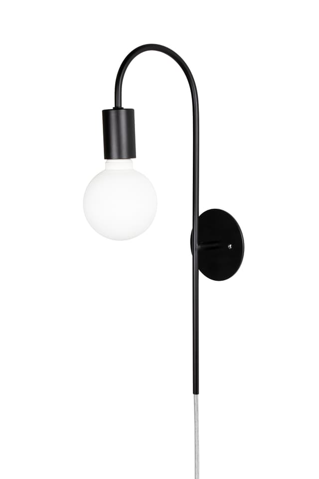 Grace Vägglampa Svart