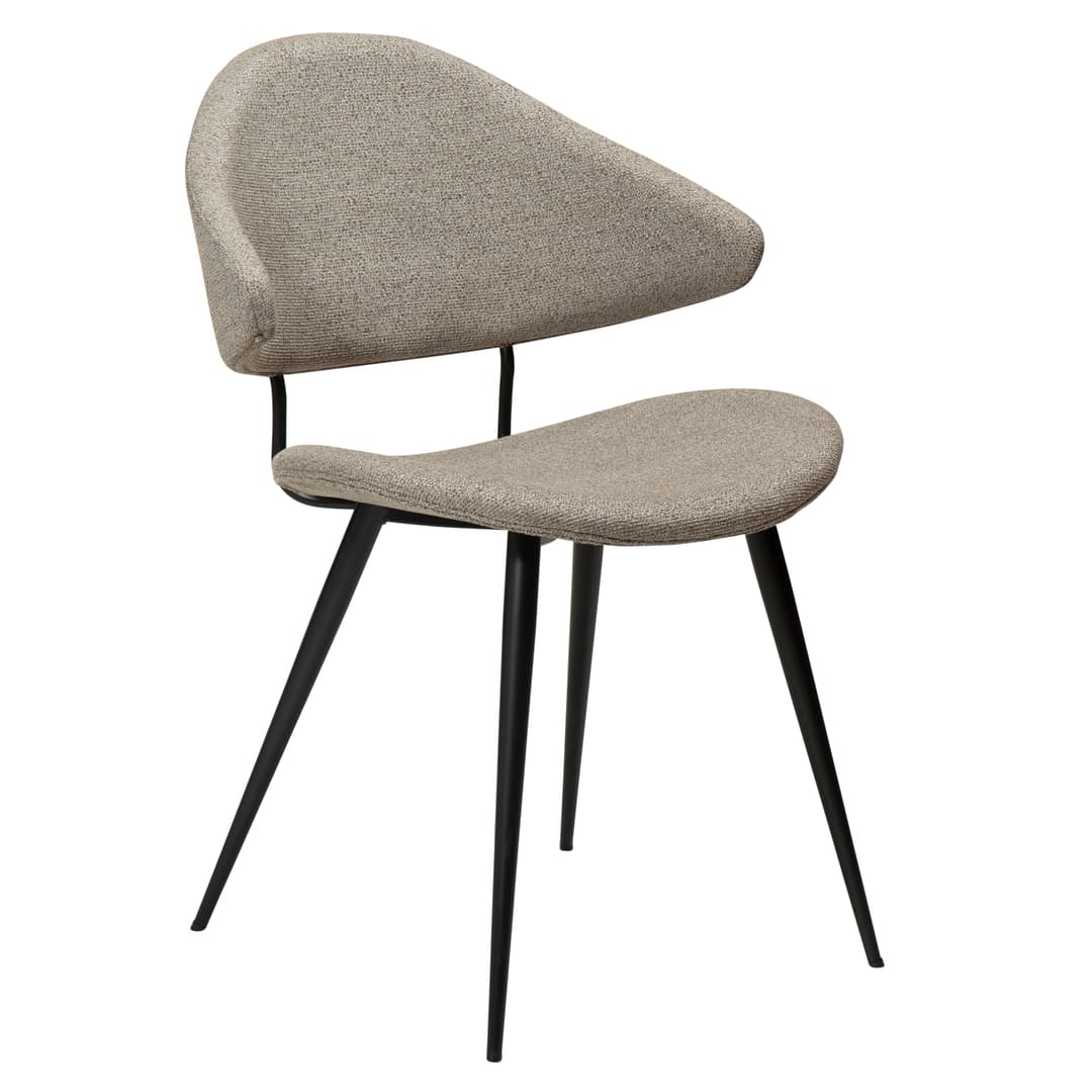 Napoleon Matstol Boucle Beige/Svart