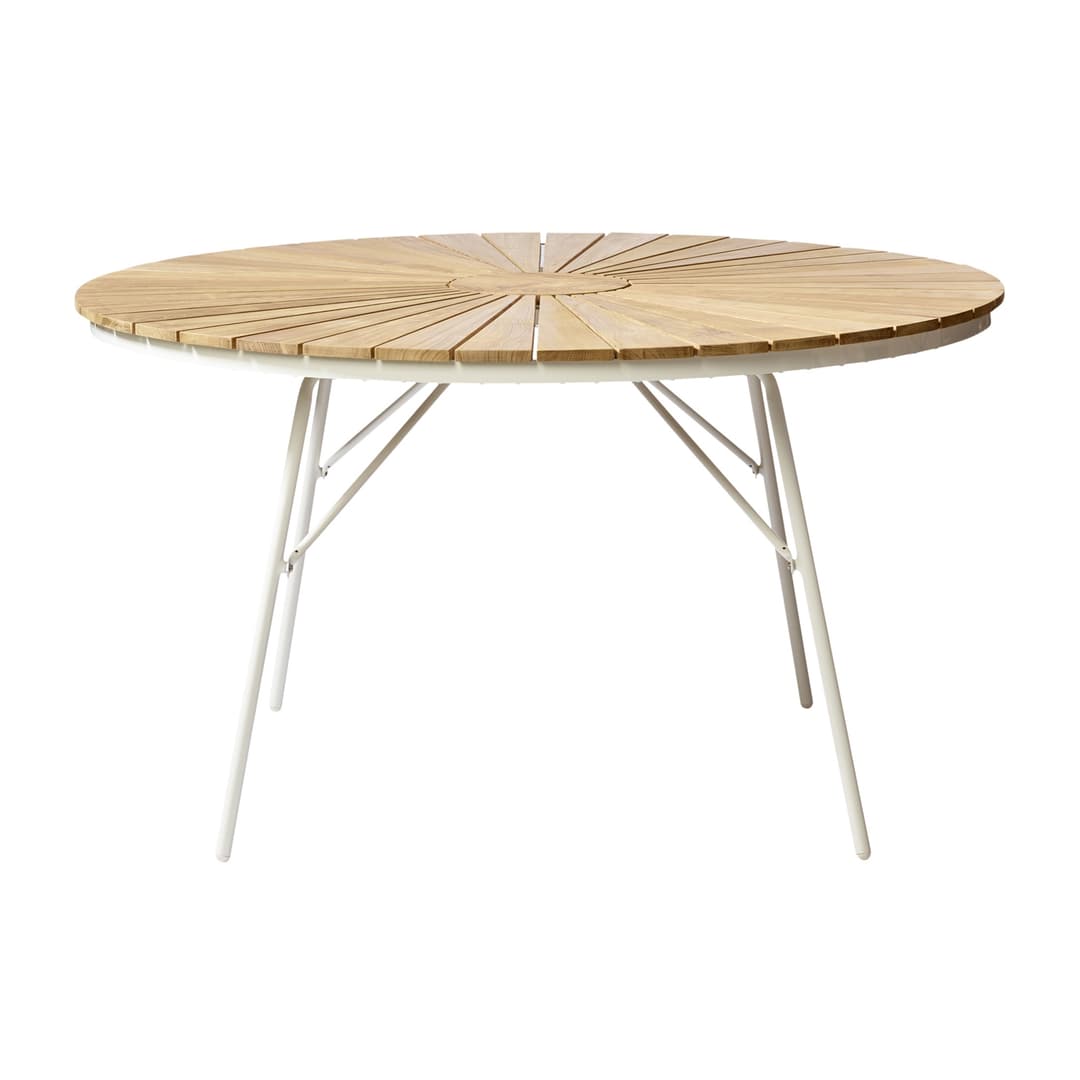 Ellen Matbord Vit Ø150