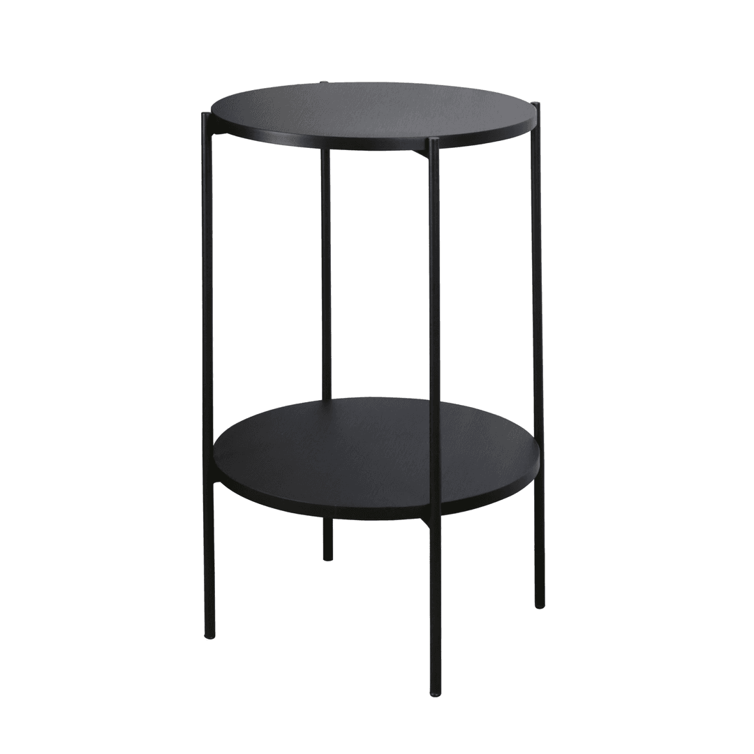 Elma Sidobord Svart Ø42