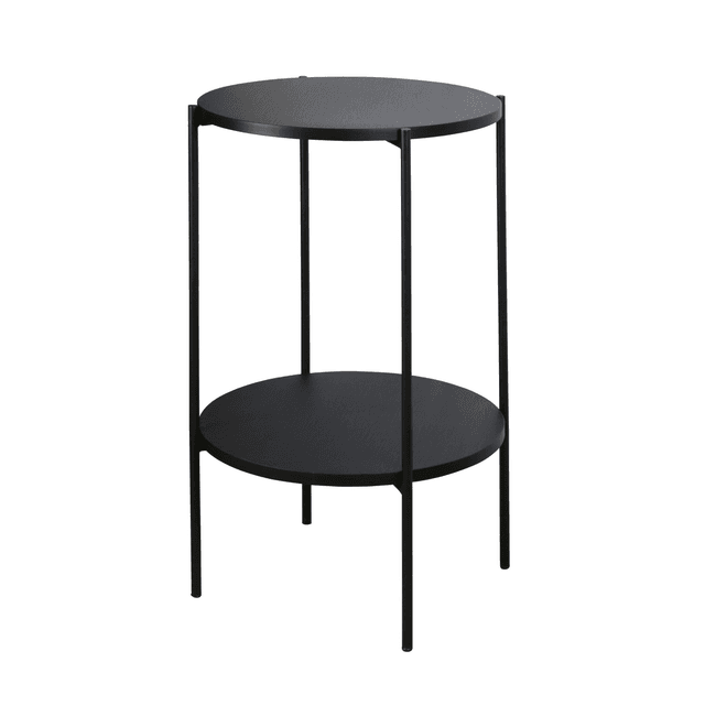 Elma Sidobord Svart Ø42