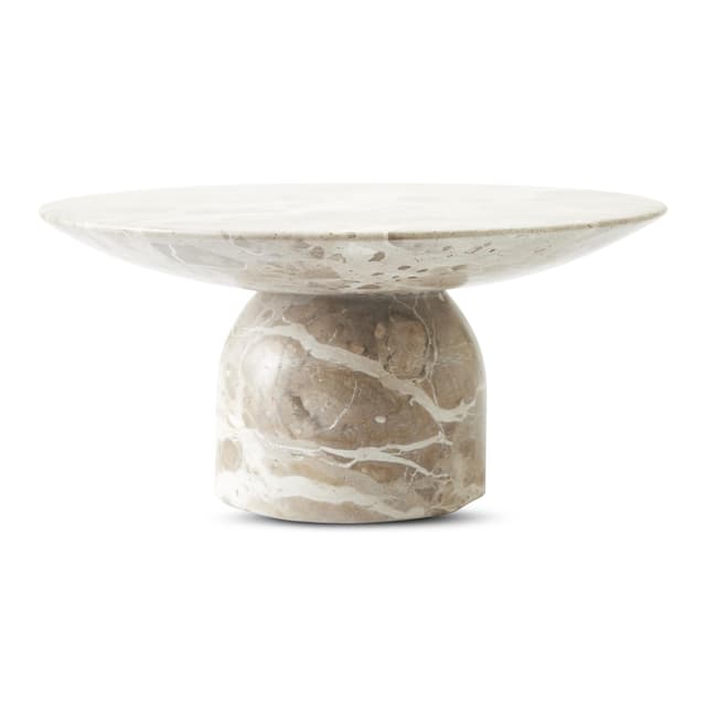 Adela Fat Marmor Beige Ø26