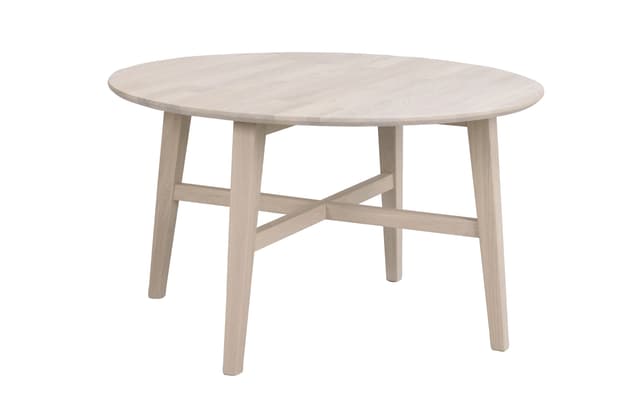 Filippa Soffbord Runt Vitpigmenterad Ø90