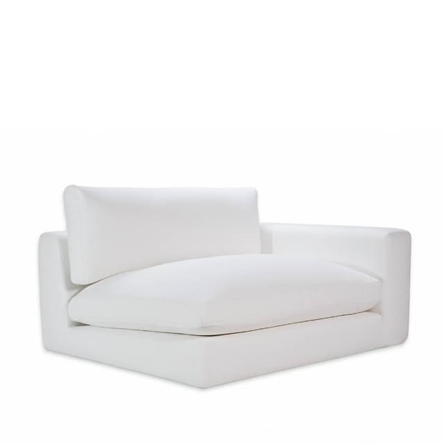 Capri 1.5-sits Soffmodul Höger Armstöd White 142cm