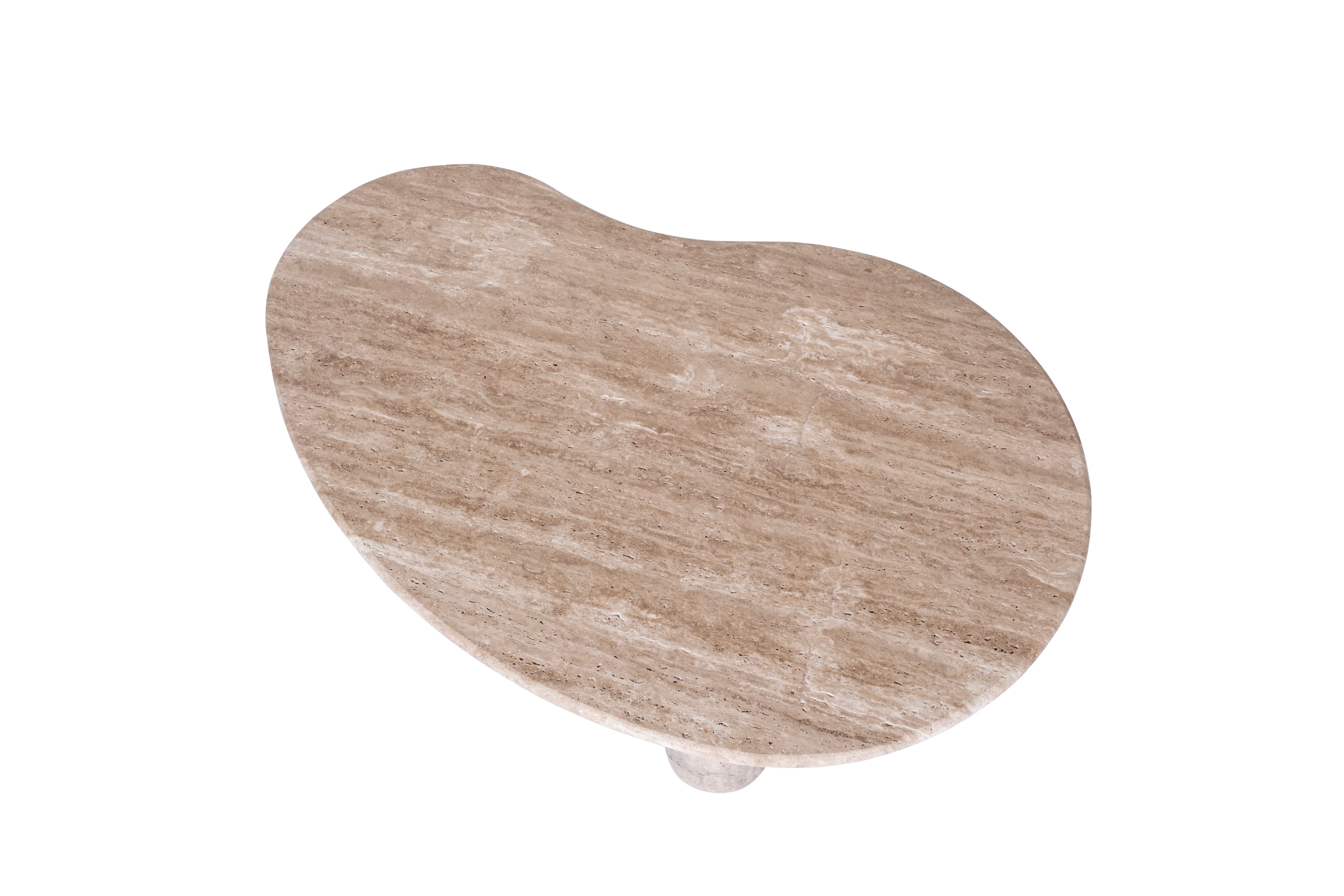 Luna Soffbord Travertin 120cm