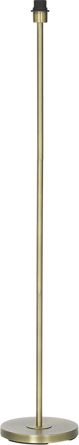 Amy Golvlampfot Antikmässing 130cm
