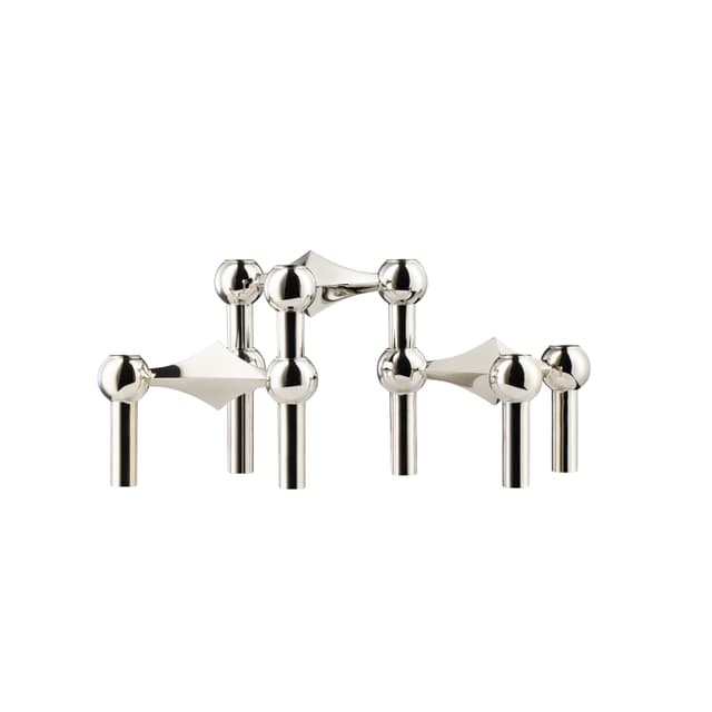 STOFF Nagel Ljusstake Chrome 3-pack