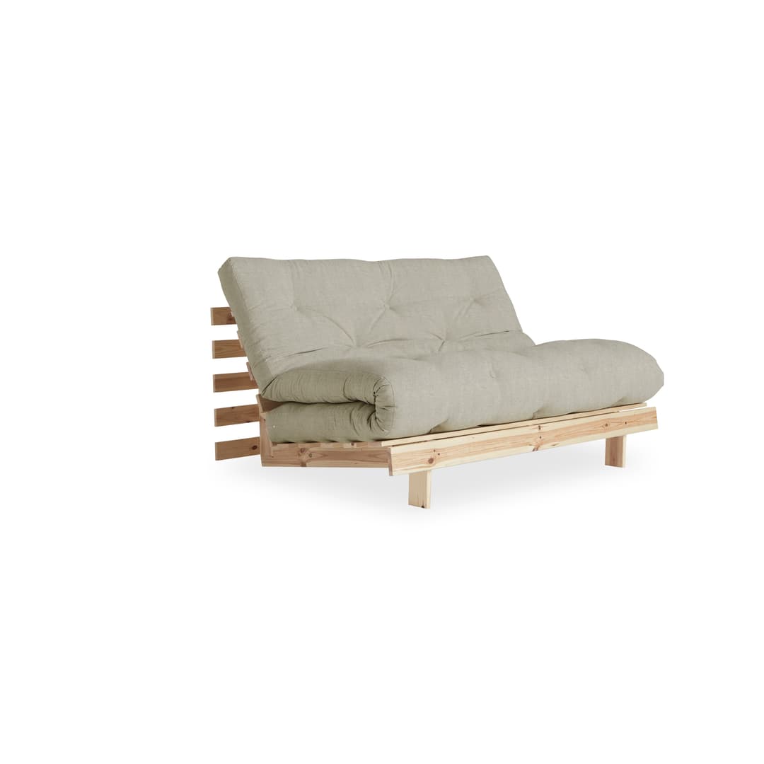 Roots Bäddsoffa Natur/Linen 140cm