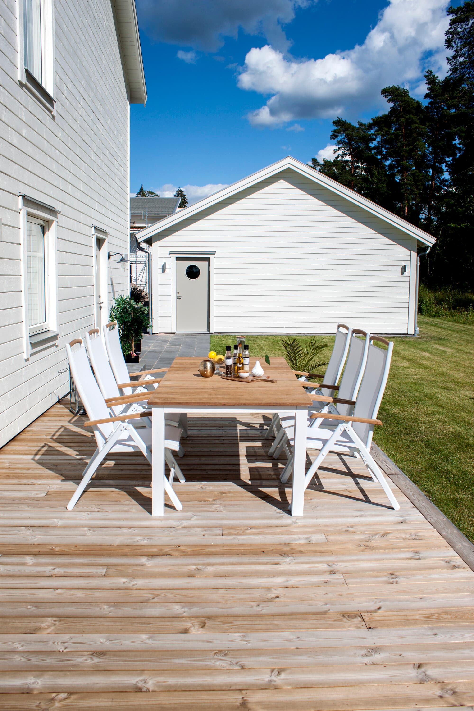 Charlie Matbord Vit 210cm