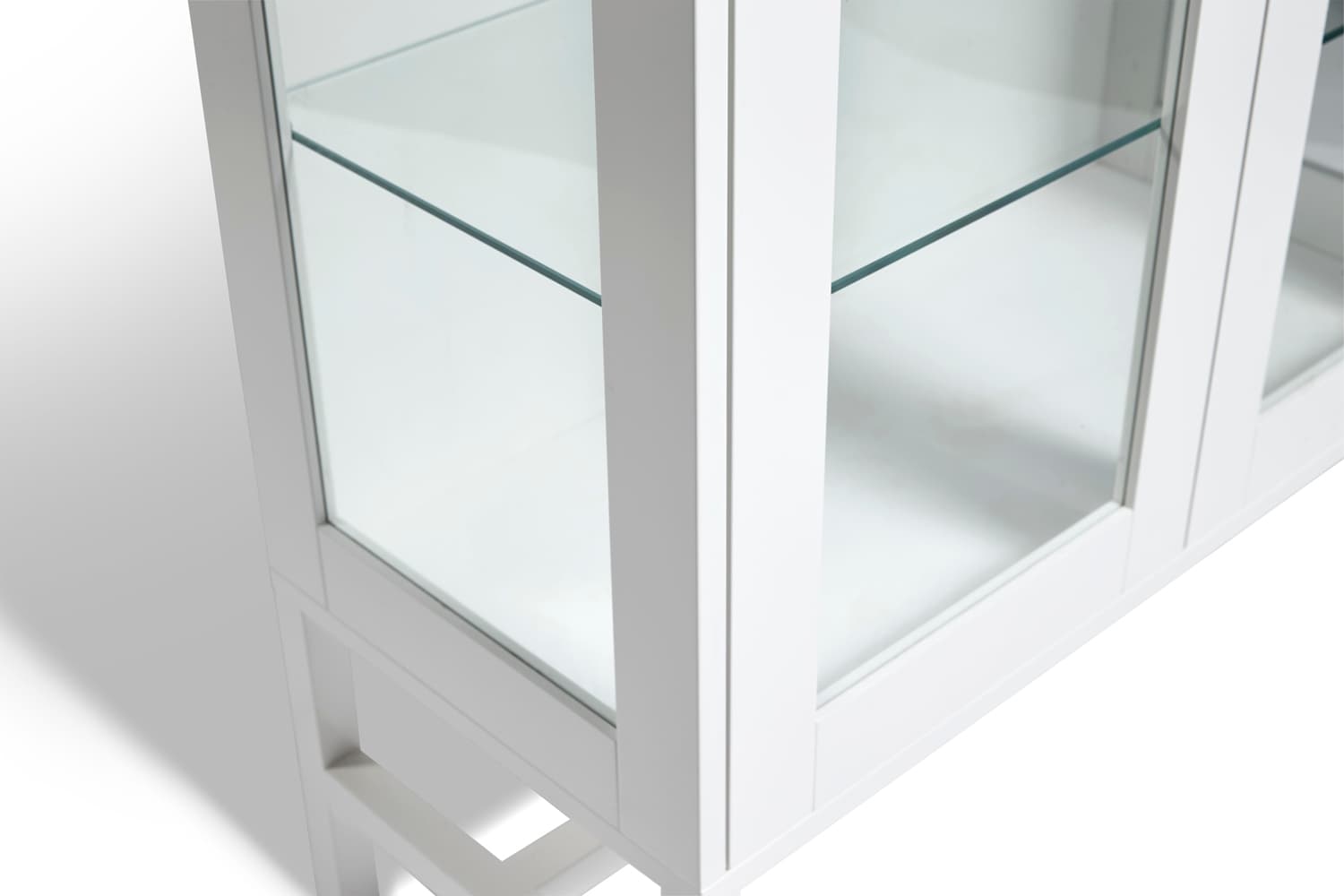 Falsterbo Vitrinskåp Vit 150cm