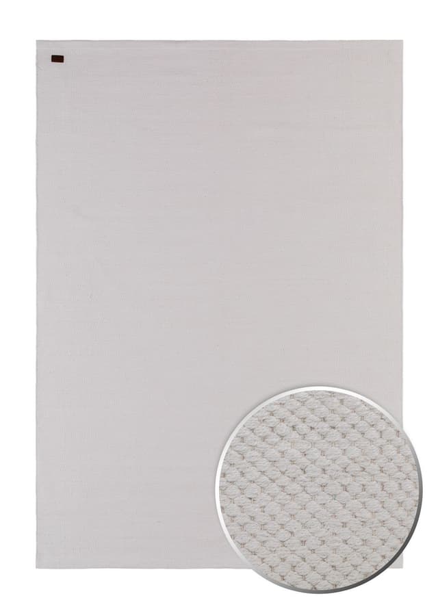 Flora Bomullsmatta Vit 140x200