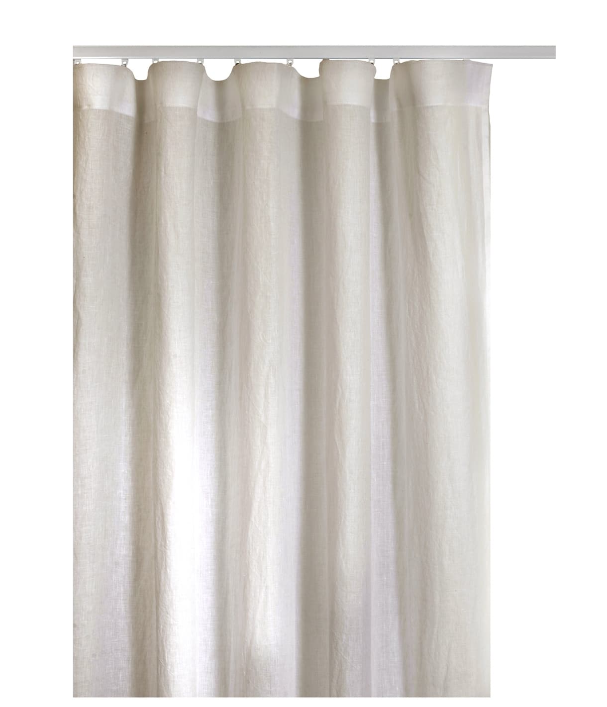 Twilight Gardinlängd Linne Fog 280x290