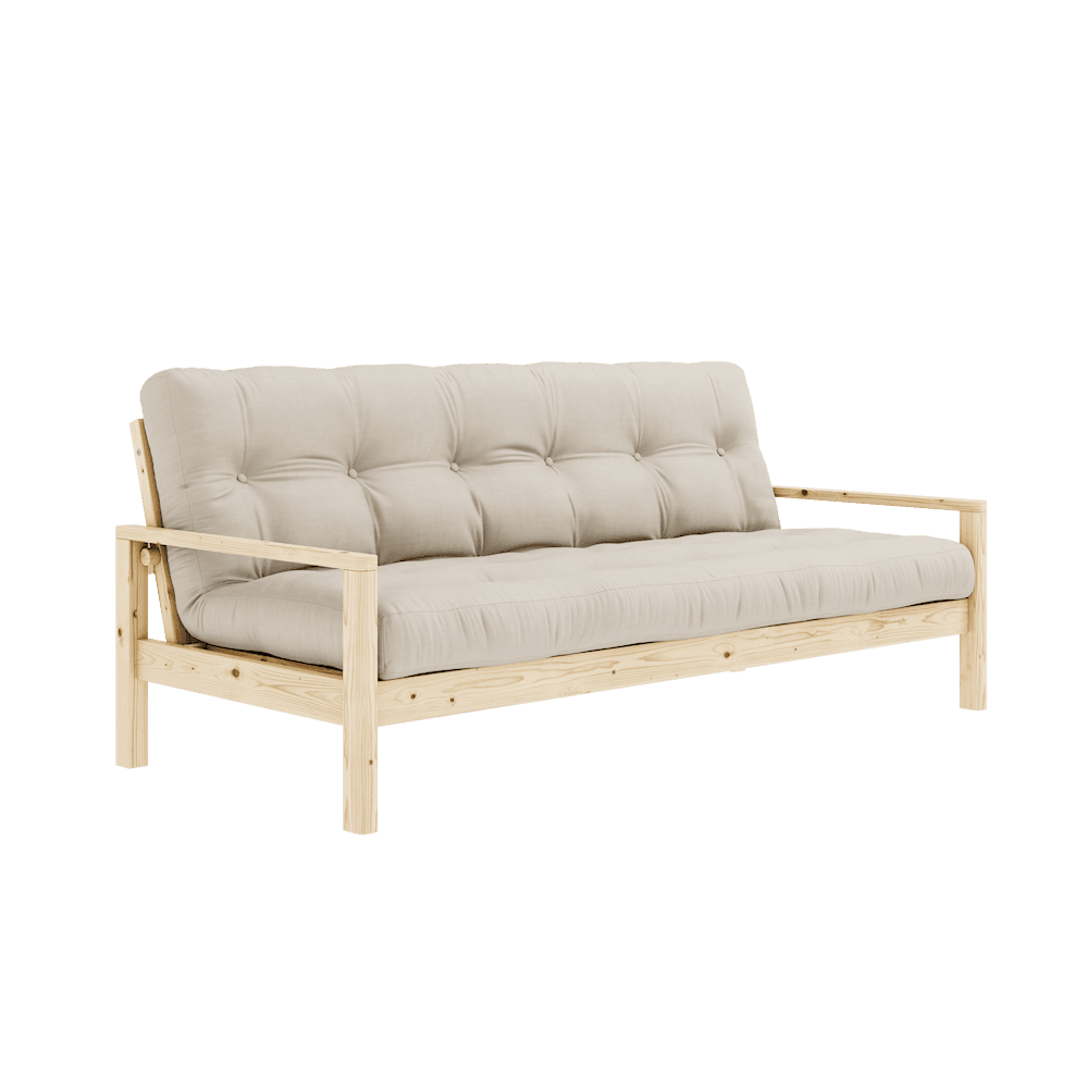 Knob Bäddsoffa Natur/Beige 190cm