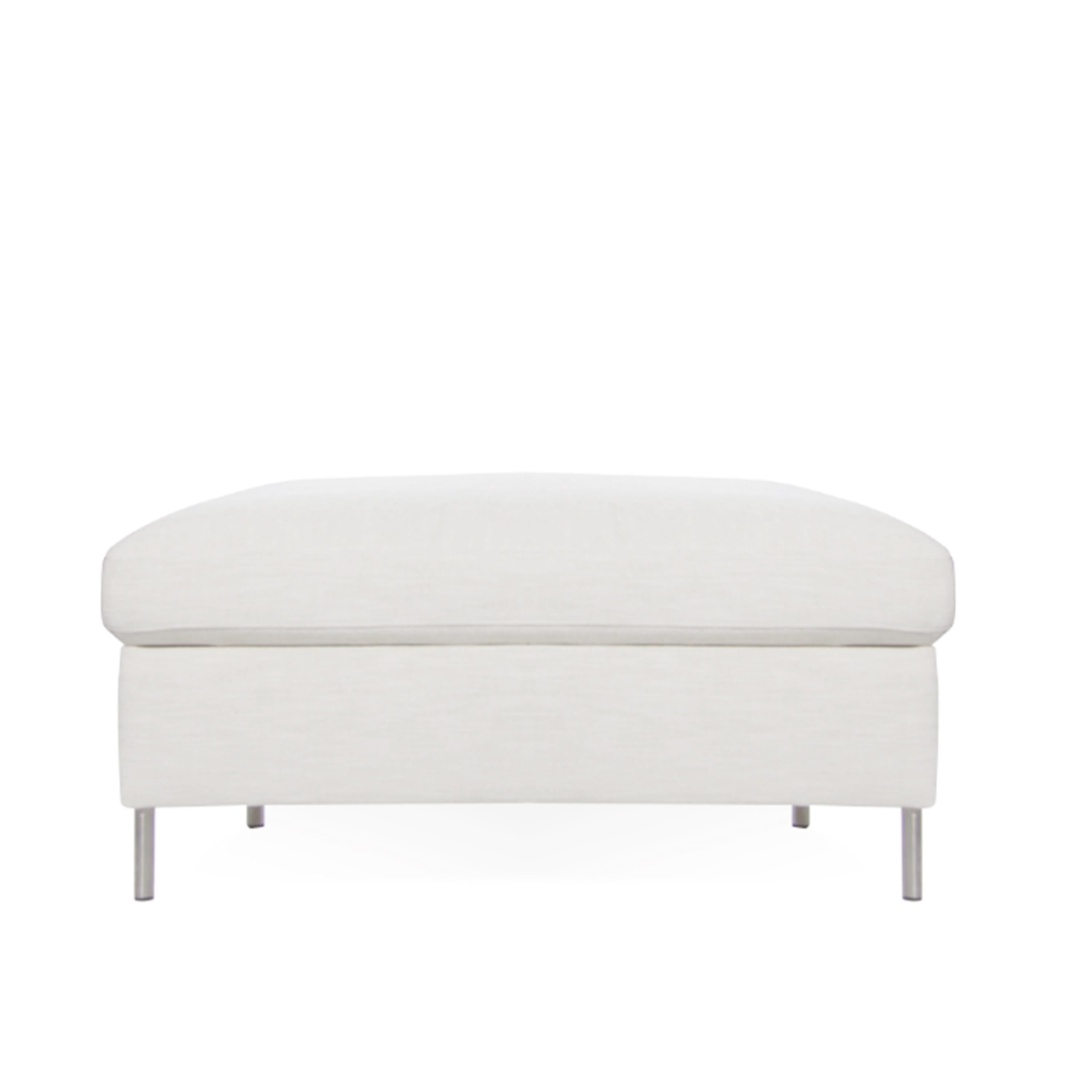 Åre Fotpall Vit 70x110