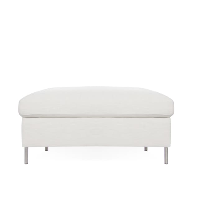 Åre Fotpall Vit 70x110