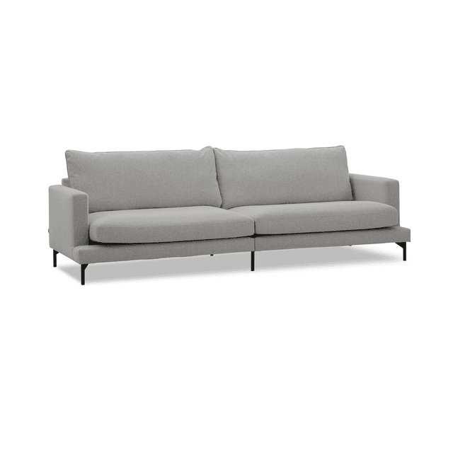 Olivia 4-sits Soffa Silver 266cm