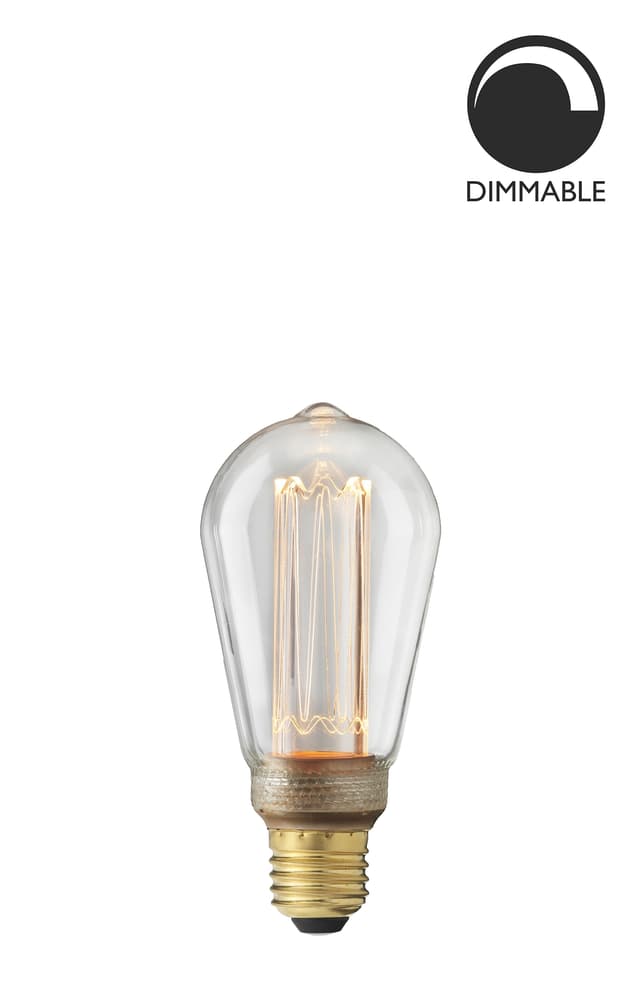 Laser LED Uniterm Ljuskälla E27 3.5W (=25W) Dimbar