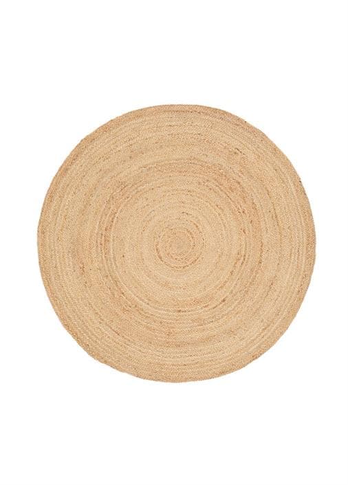 Judith Rund Jutematta Natur Ø120cm
