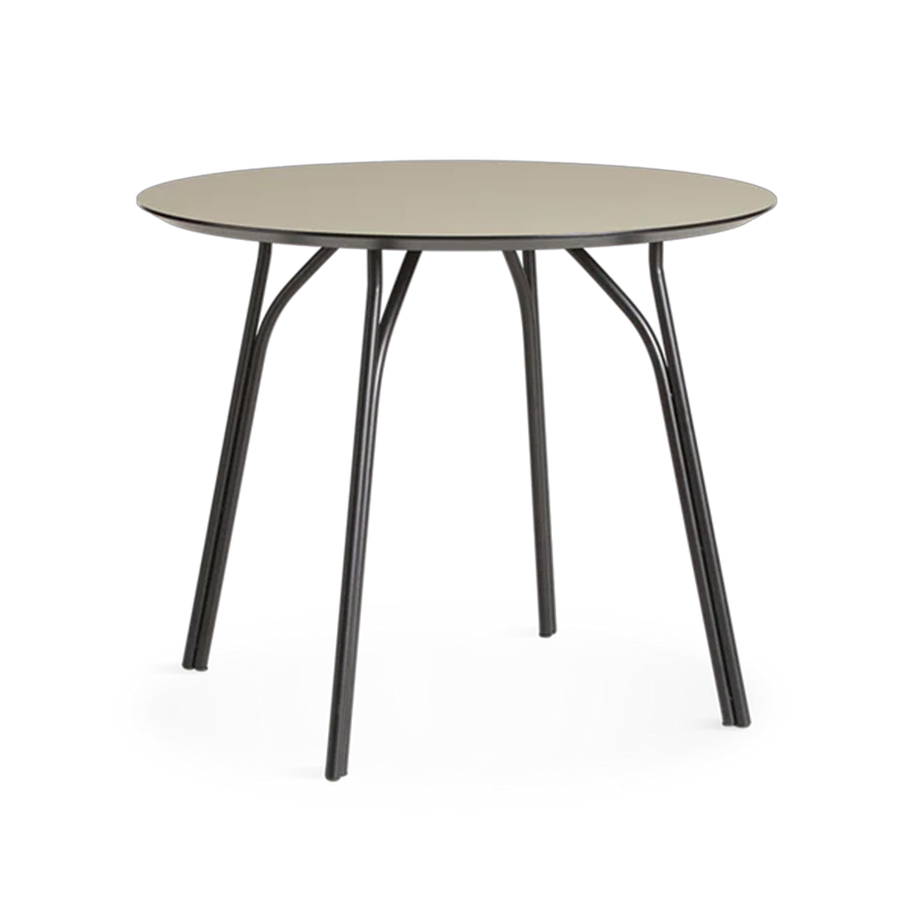 Tree Matbord Beige/Svart 90cm