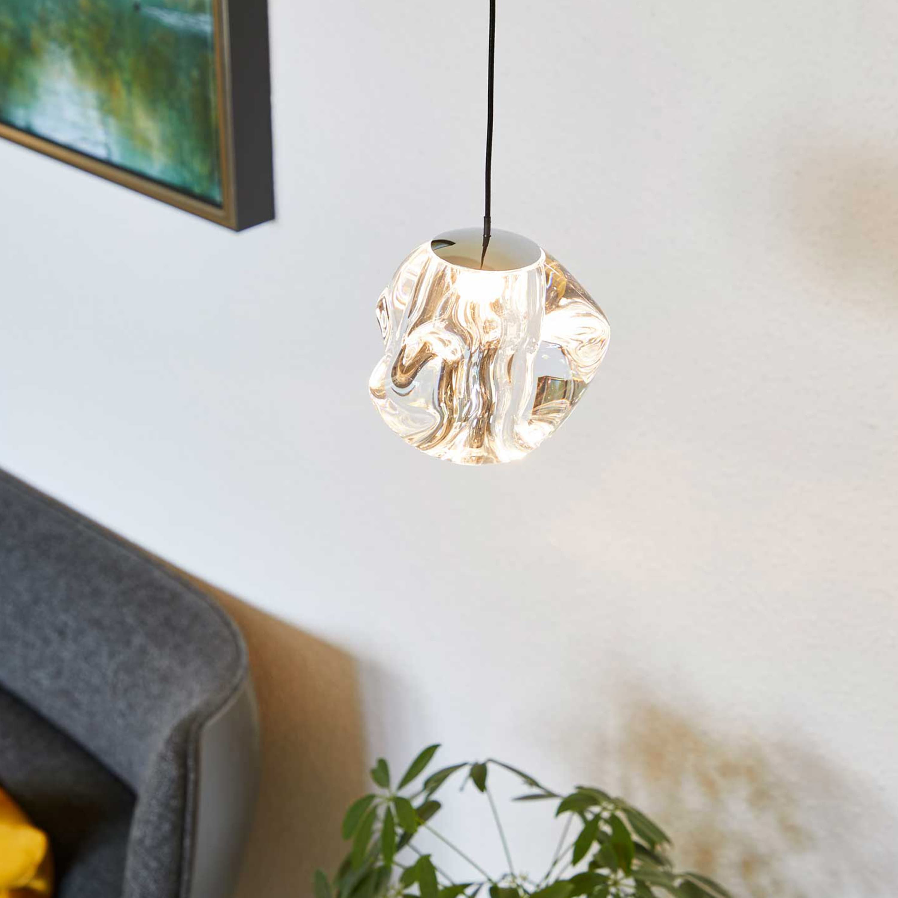 Ice Ball Taklampa Transparent Ø10