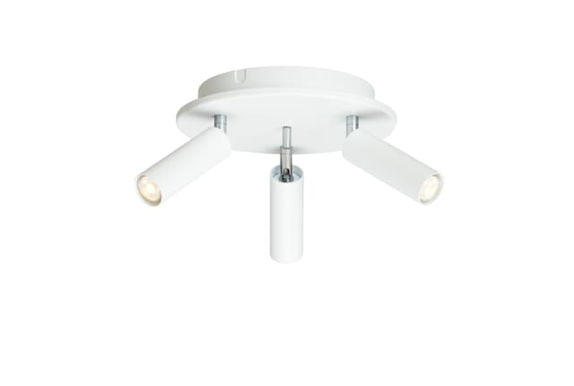 Cato Slim Triospot Taklampa Mattvit