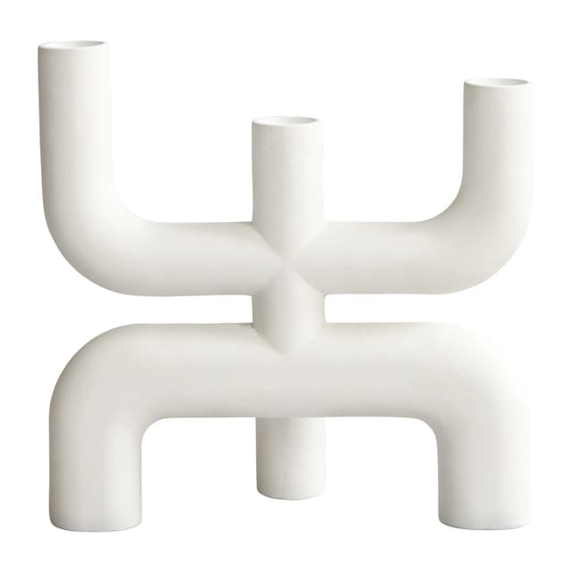 Cobra Ljusstake Bone White