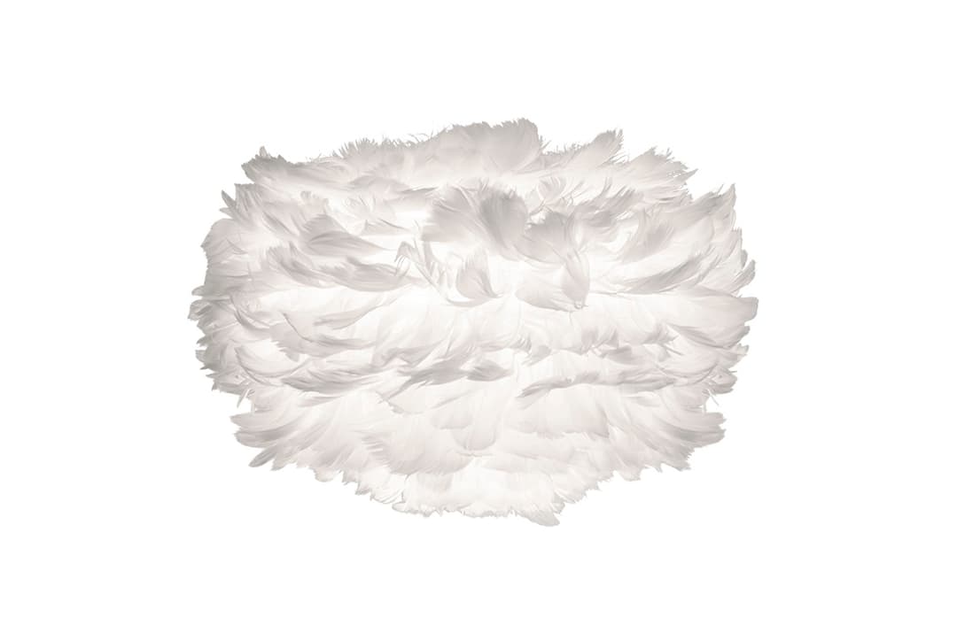 Eos Fjäderlampa Vit Mini