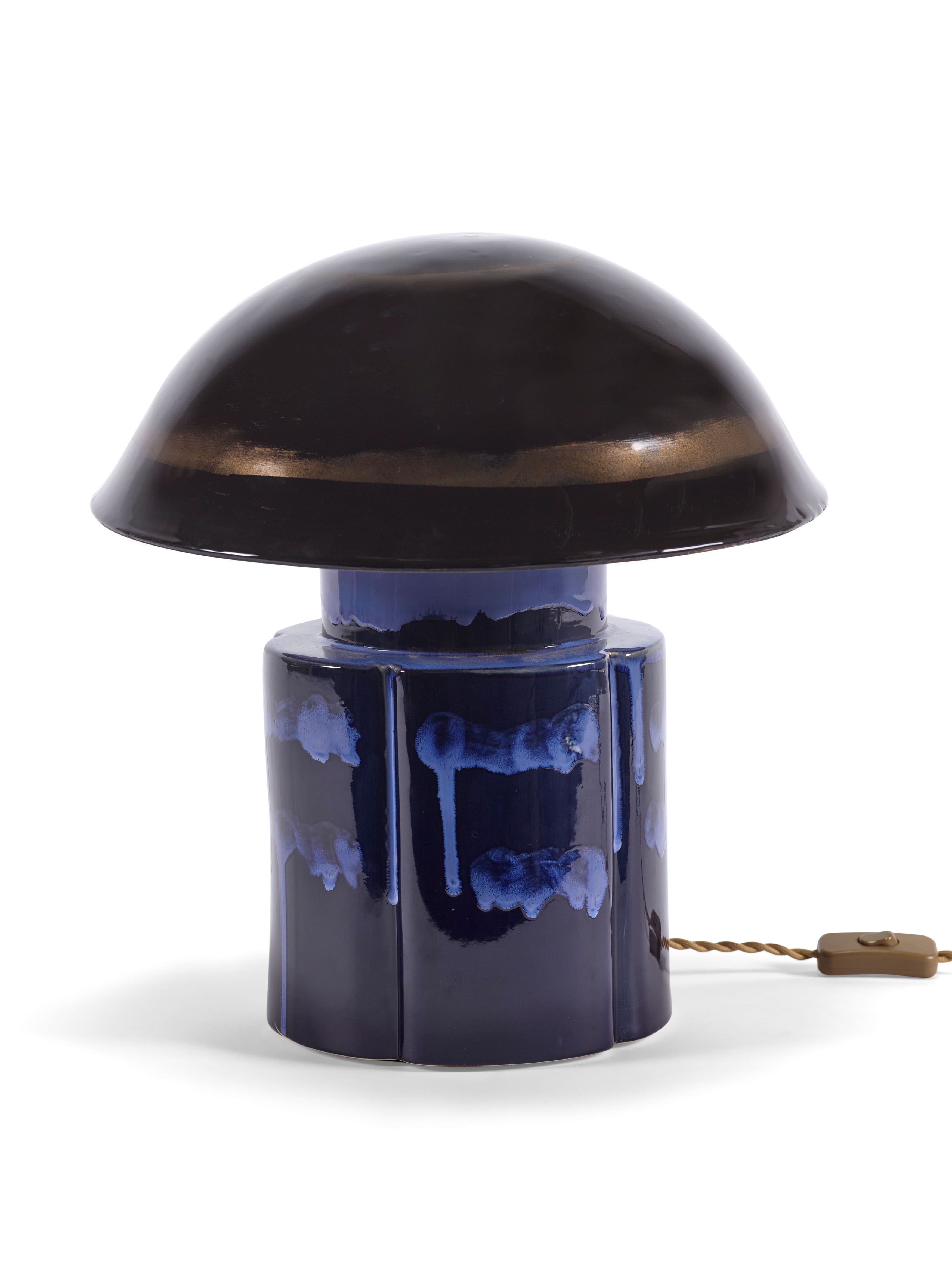 John Bordslampa Dark Blue 40cm