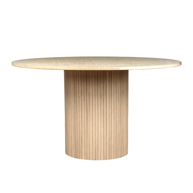 Adele Matbord Vitpigmenterad Ek Ø130