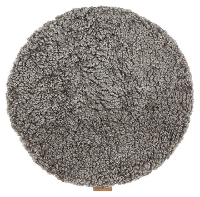 Jill Vadderad Stolsdyna Grågrafit Ø38