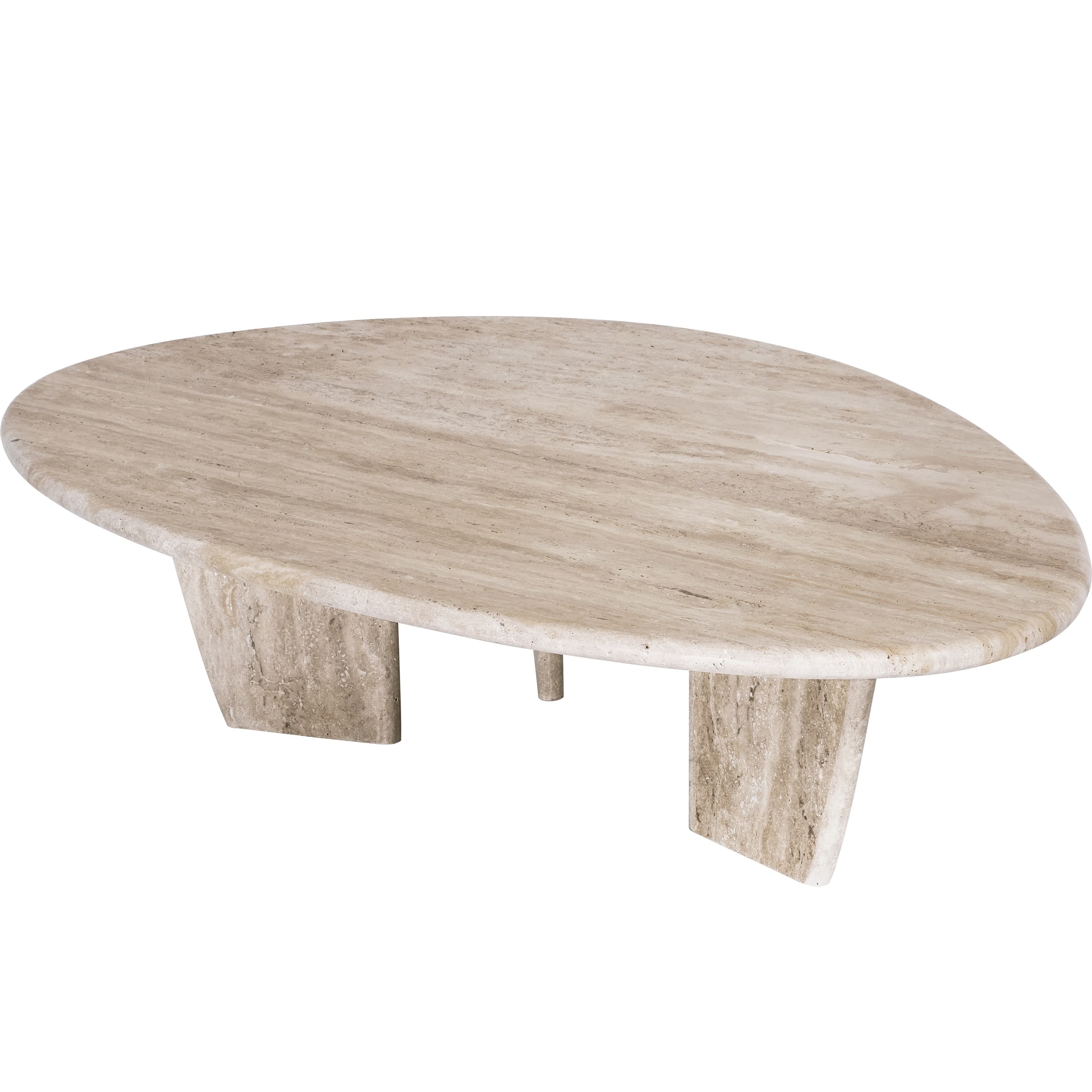 Francis Soffbord Travertin 120cm