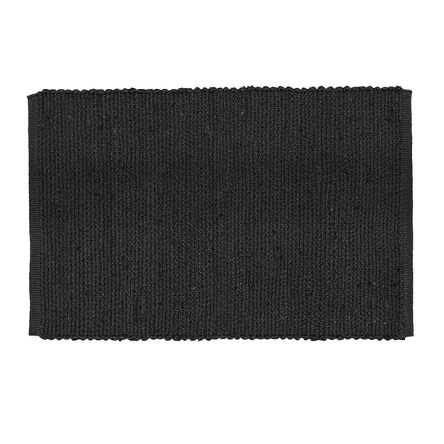 Merida Jute Dörrmatta Svart 60x90