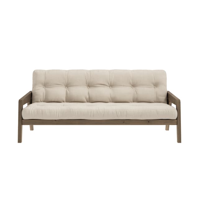 Grab Bäddsoffa Brun/Beige 204cm