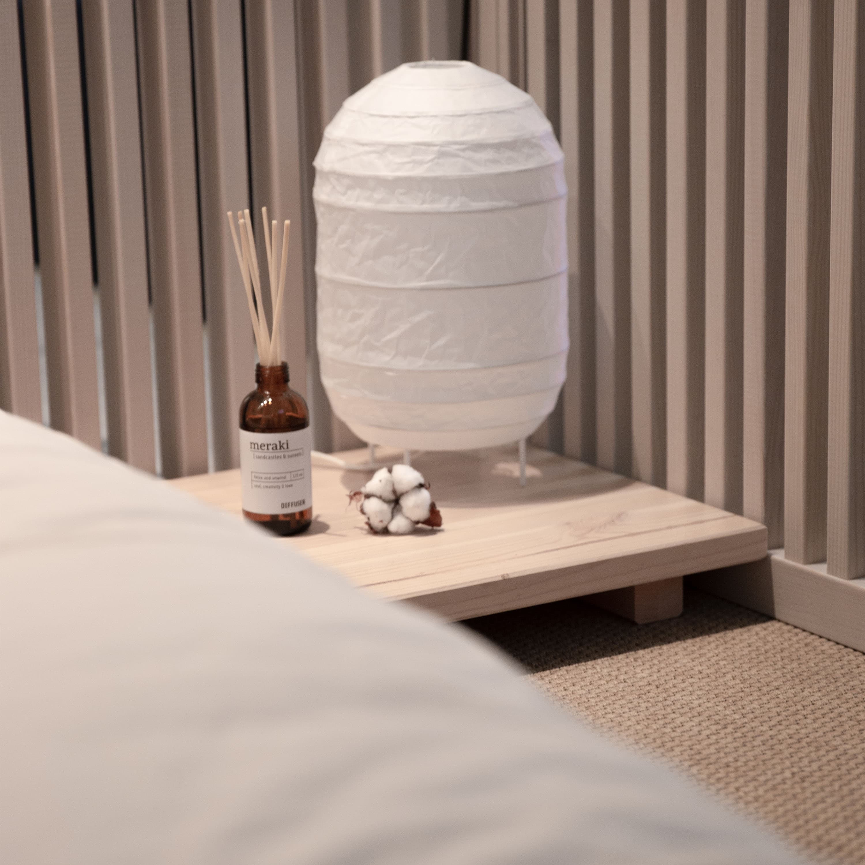 Dock Sängbord Natur 34x45 2-pack