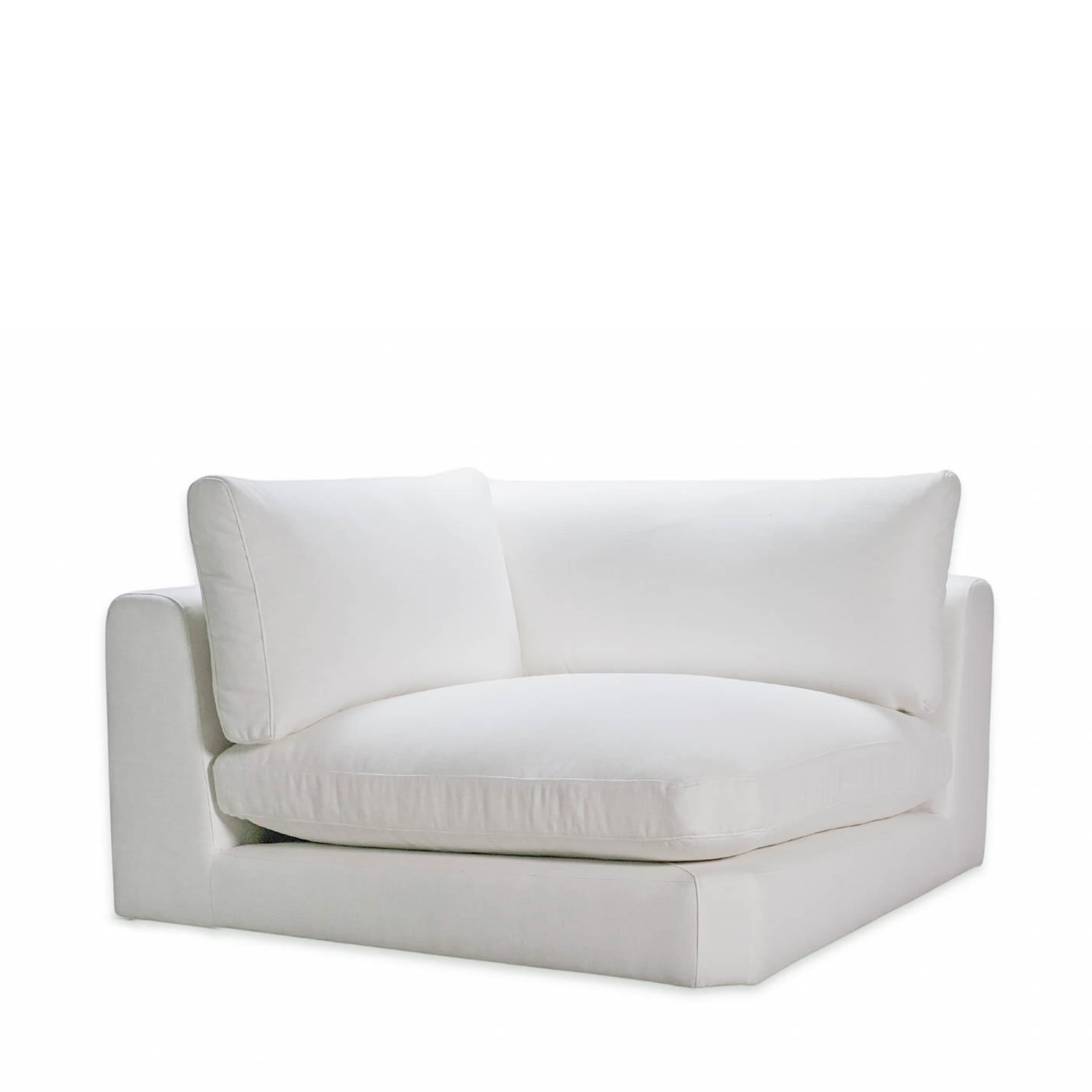 Capri Hörnmodul White 120x120