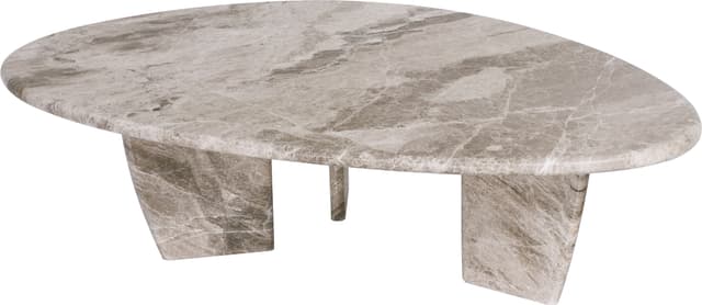 Francis Soffbord Marmor Greige 120cm