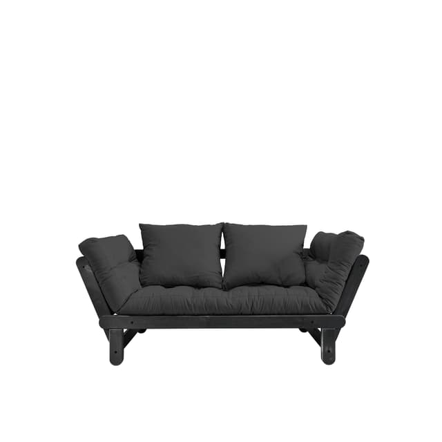 Beat Bäddsoffa Svart/Dark Grey 200cm