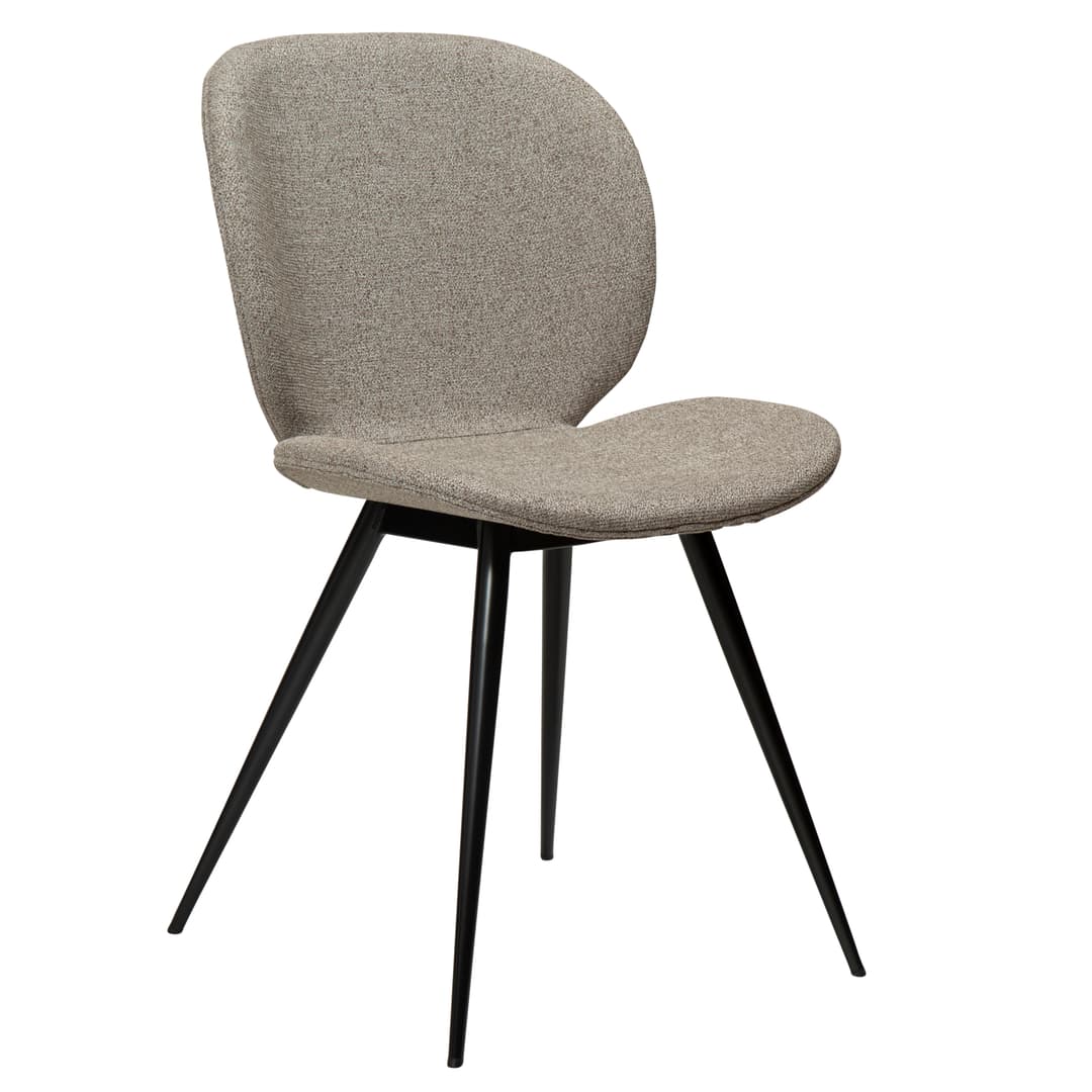 Cloud Matstol Boucle Beige/Svart