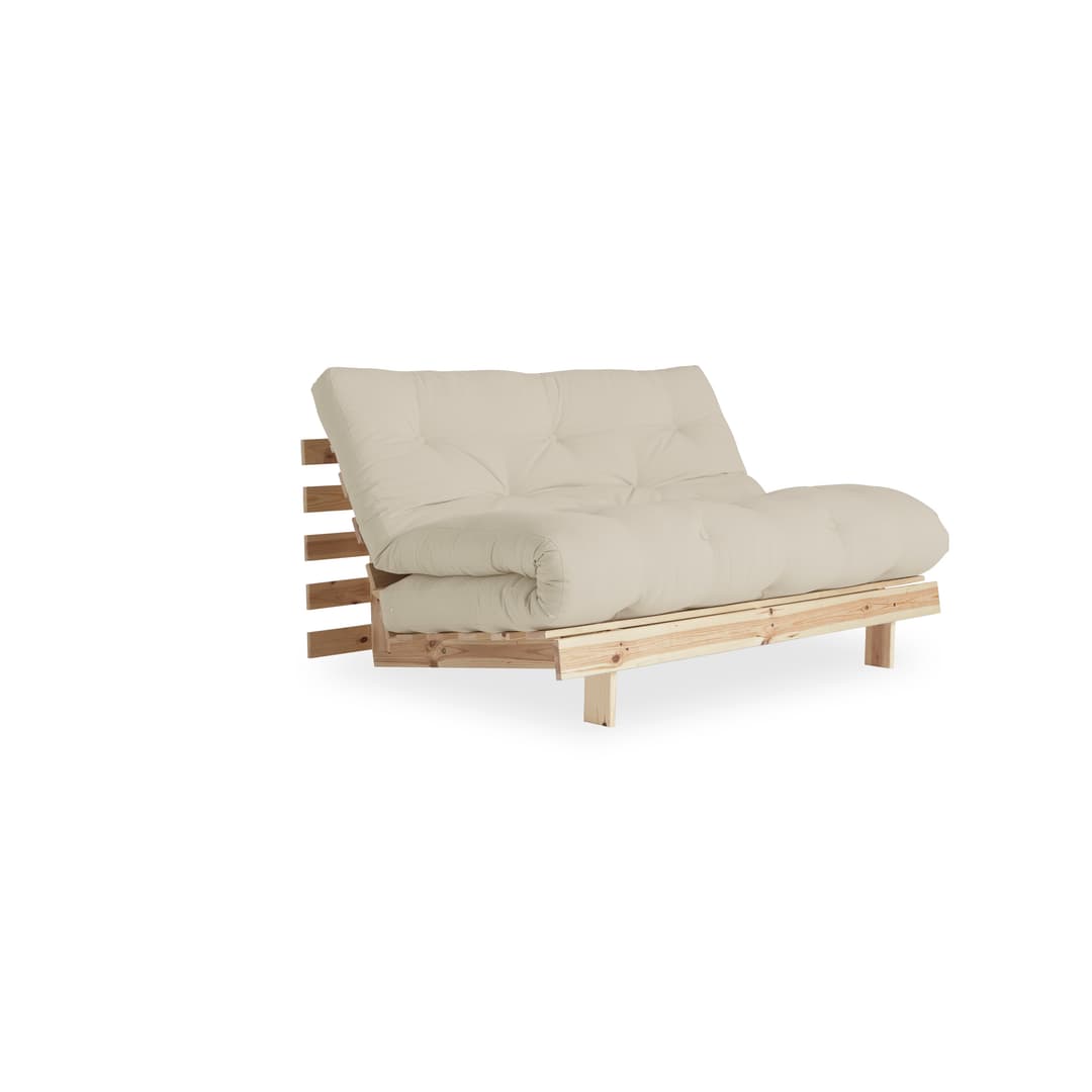 Roots Bäddsoffa Natur/Beige 140cm