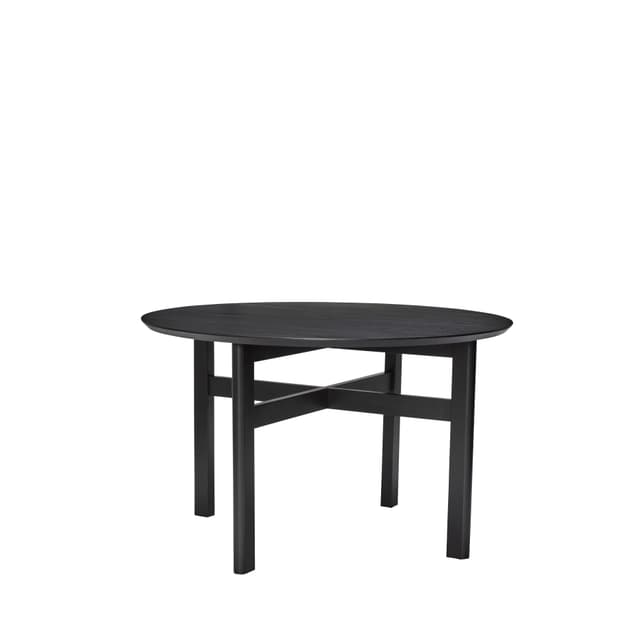 Fjord Matbord FSC Svart Ø120