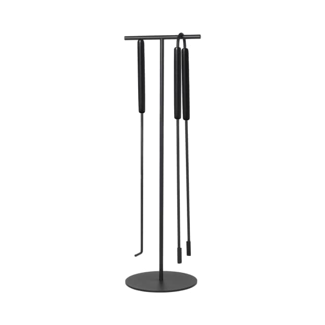 Ashi Kaminverktyg 3 Delar Black 75cm