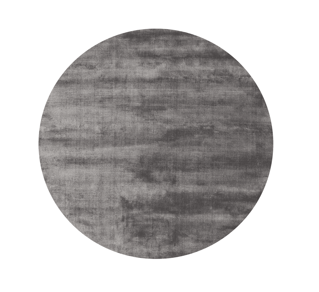 Lucens Rund Viskosmatta Steel Ø200