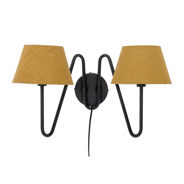 Letty Vägglampa Black