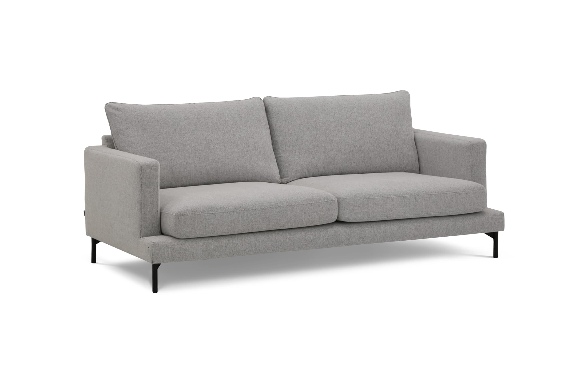 Olivia 3-sits Soffa Silver 206cm