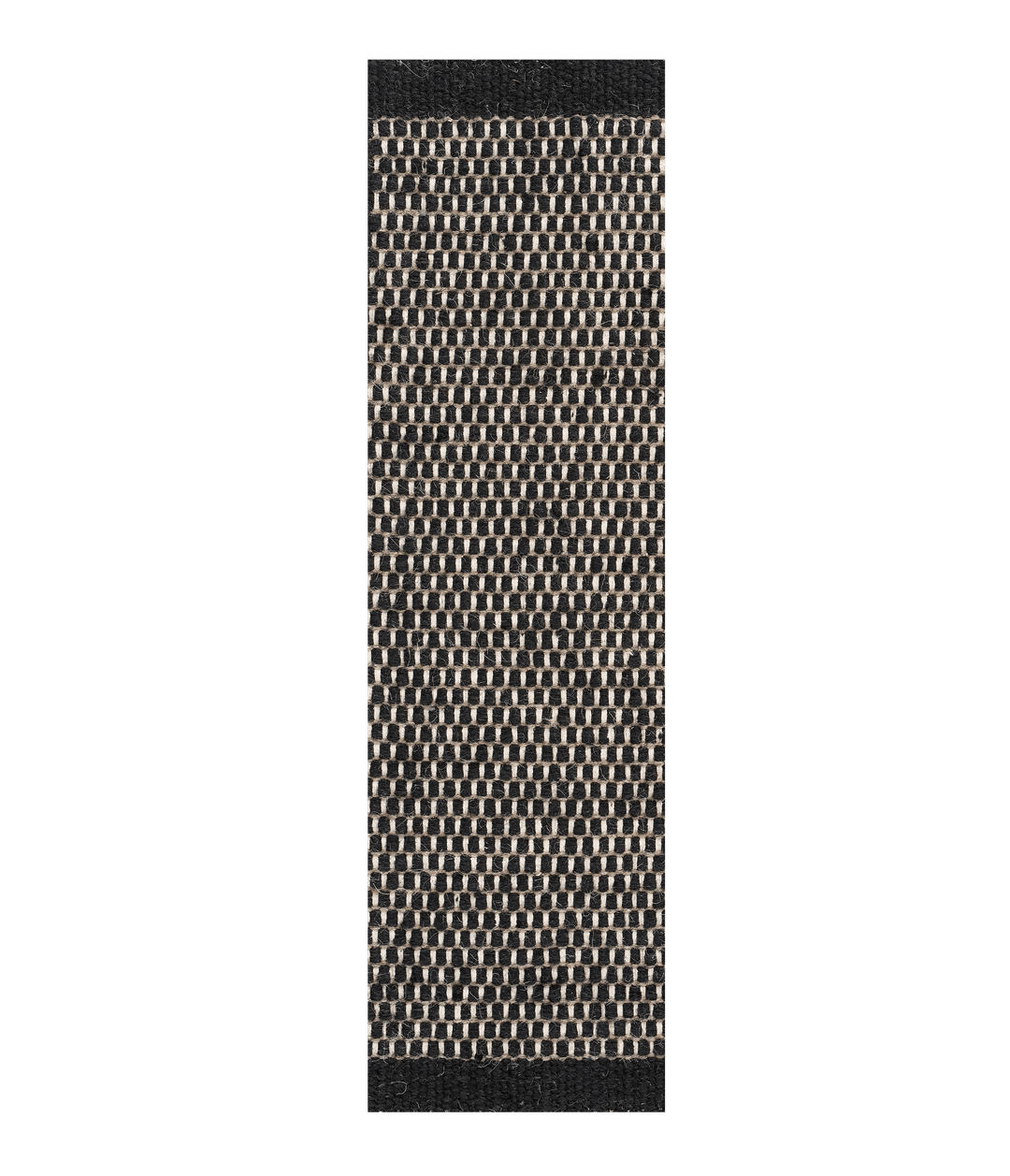 Asko Ull Gångmatta Svart